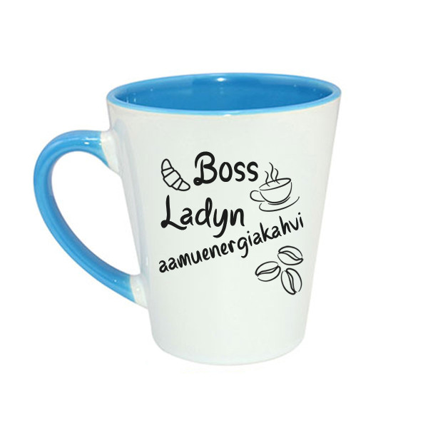Lattemuki "Boss ladyn aamukahvi"