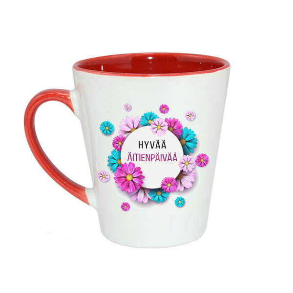 Lattemuki "Hyvää äitienpäivää" Lattemuki "Hyvää äitienpäivää"