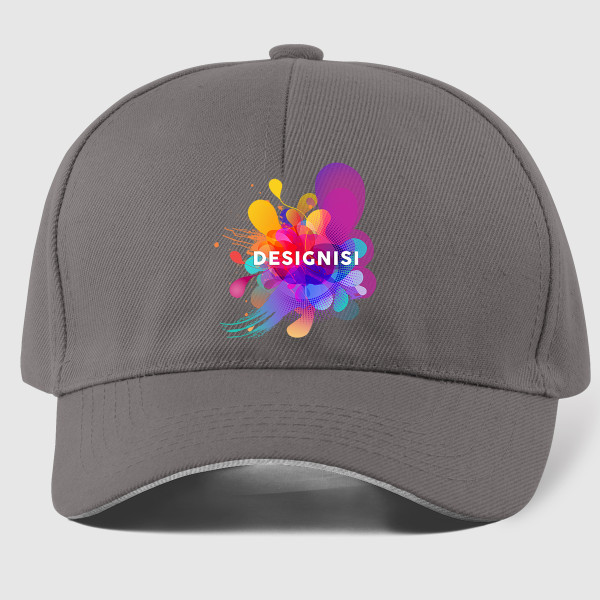 Puuvillainen lippis omalla designilla