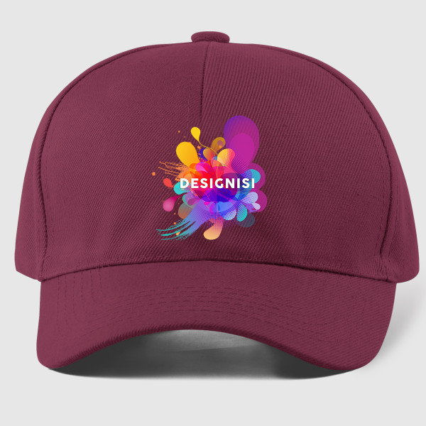 Puuvillainen lippis omalla designilla