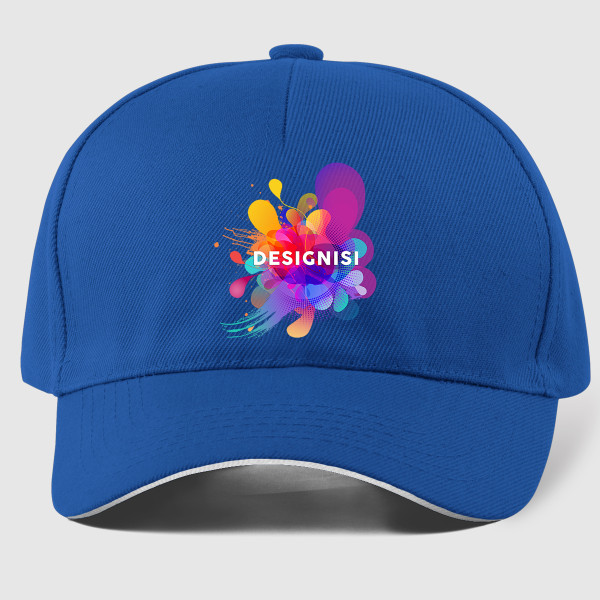 Puuvillainen lippis omalla designilla