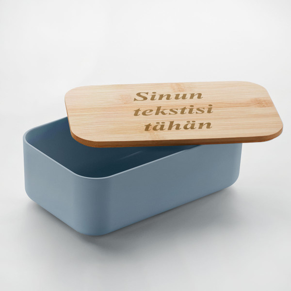 Lounasrasia "BEIBABOX" valitsemallasi tekstillä