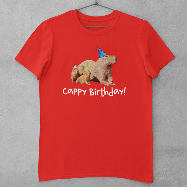 T-paidat "Cappy birthday"