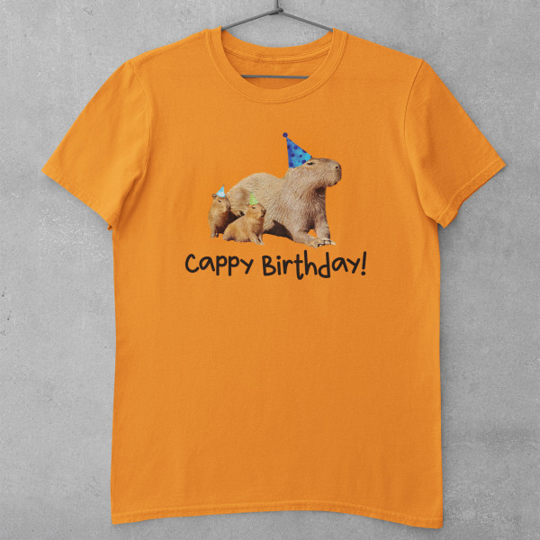 T-paidat "Cappy birthday"