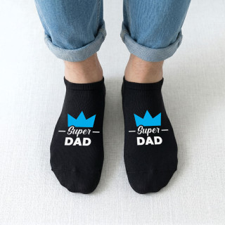 Men's Short Socks "Super Dad" Men's Short Socks "Super Dad"