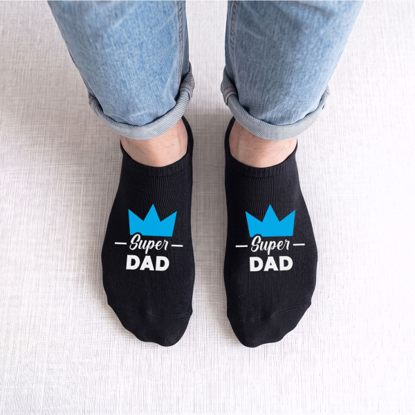 Men's Short Socks "Super Dad"