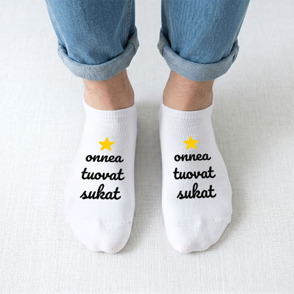 Miesten lyhyet sukat "Onnea tuovat sukat"