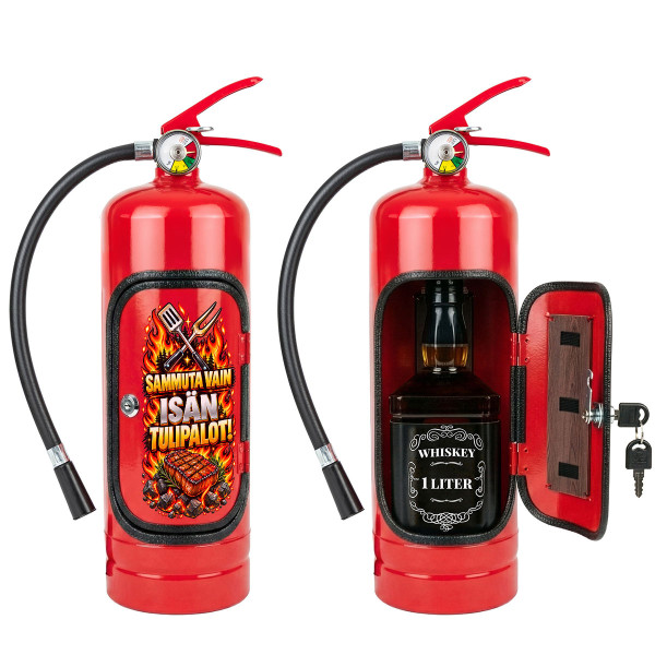 Minibaari – sammutin "Sammuta vain isän tulipalot!"