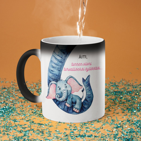 Muki "Äidin sylissä"