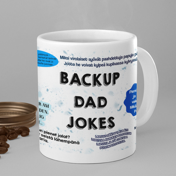 Muki "Backup dad jokes"