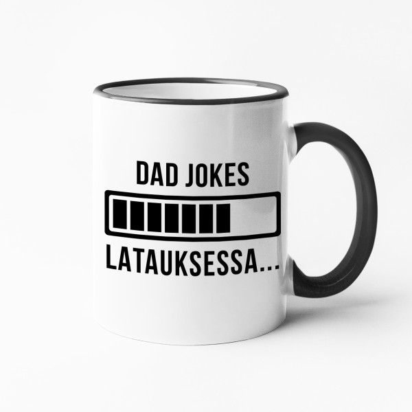 Muki "Dad jokes latauksessa"