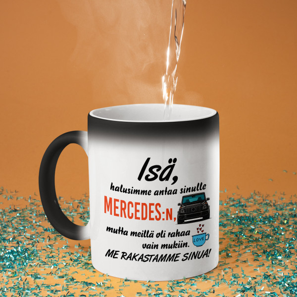 Muki "Halusimme antaa sinulle Mercedes"