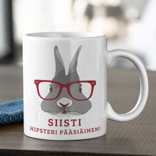Muki "Hipsteri pääsiäinen" Muki "Hipsteri pääsiäinen"