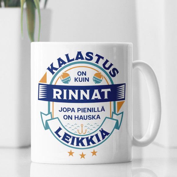 Muki "Kalastus on kuin rinnat"