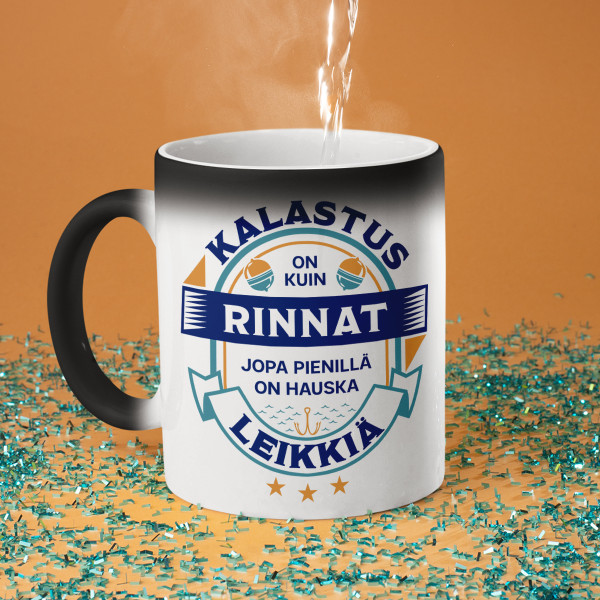 Muki "Kalastus on kuin rinnat"