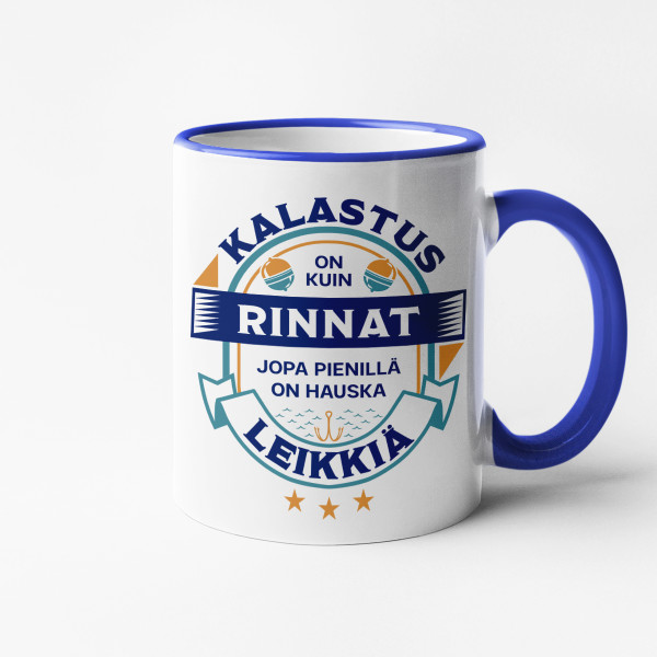 Muki "Kalastus on kuin rinnat"