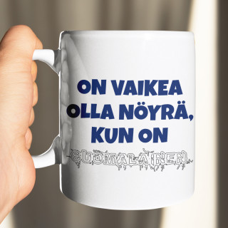 Muki "On vaikea olla nöyrä, kun on SUOMALAINEN"