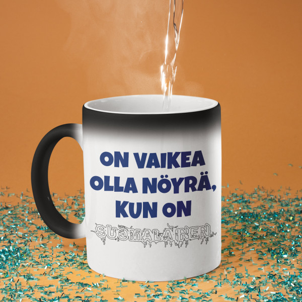 Muki "On vaikea olla nöyrä, kun on SUOMALAINEN"