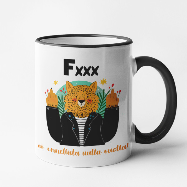 Muki "Onnellista uutta vuotta!"