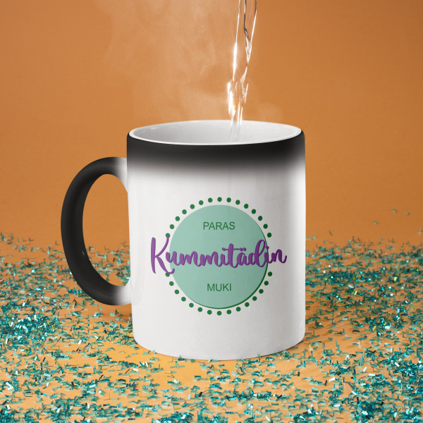 Muki "Parhaan kummitädin muki" Muki "Parhaan kummitädin muki"