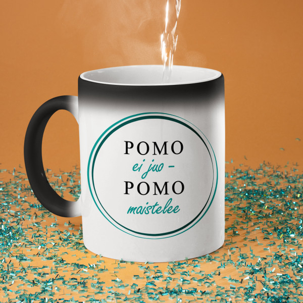 Muki "Pomo ei juo - Pomo maistelee"