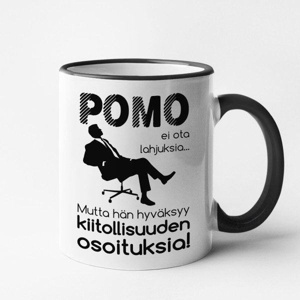 Muki "Pomo ei ota lahjuksia"