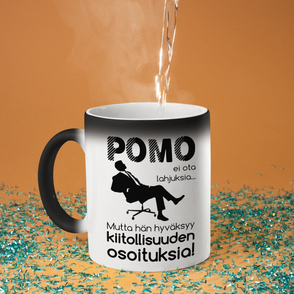 Muki "Pomo ei ota lahjuksia"