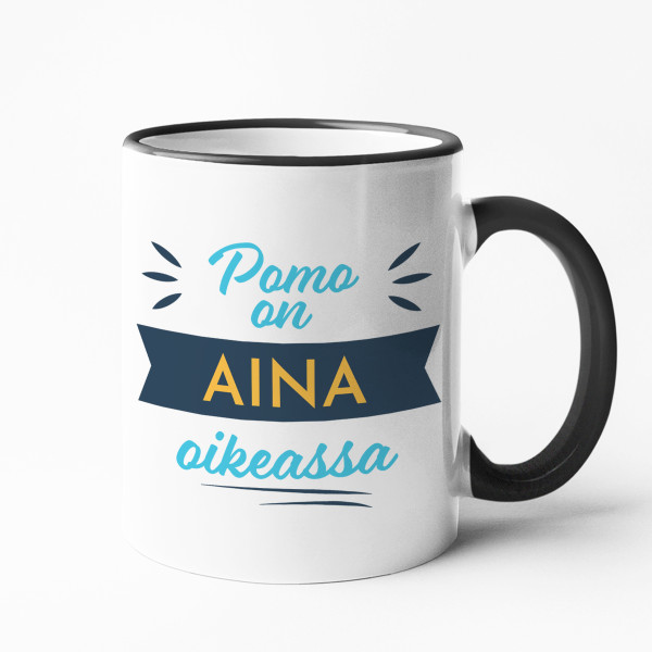 Muki "Pomo on aina oikeassa"