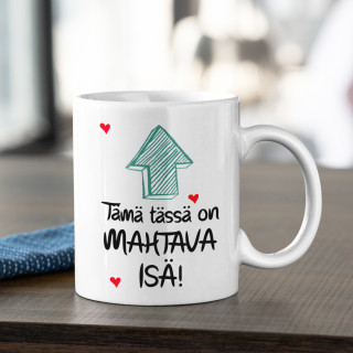 Muki "Tämä tässä on mahtava isä"