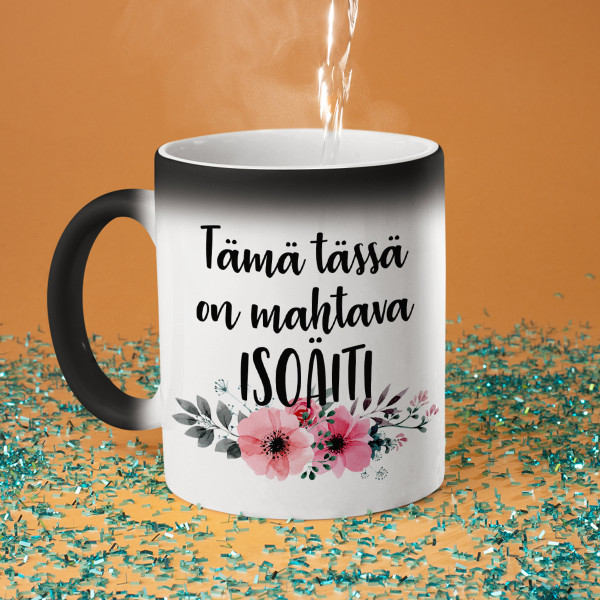 Muki "Tämä tässä on mahtava isoäiti" Muki "Tämä tässä on mahtava isoäiti"