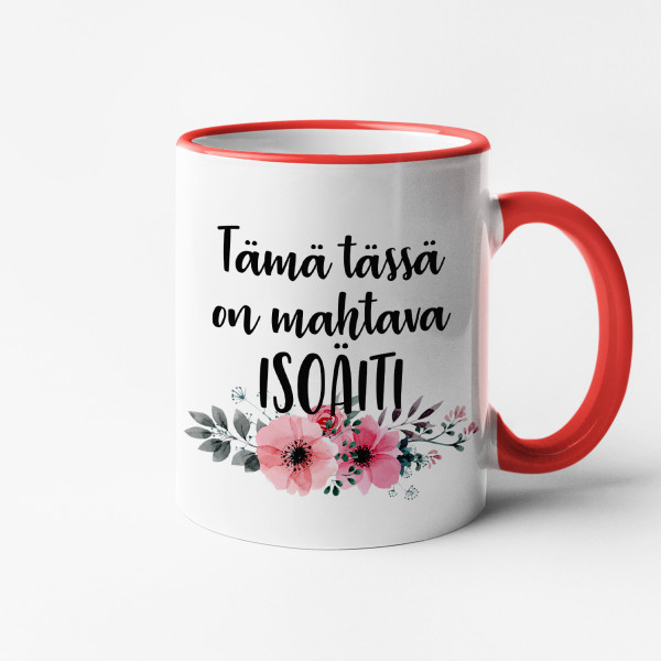 Muki "Tämä tässä on mahtava isoäiti" Muki "Tämä tässä on mahtava isoäiti"