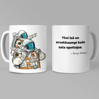 Muki "Yksi isä on arvokkaampi kuin sata opettajaa"