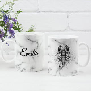 Muki "Zodiac" valitsemallasi nimellä ja horoskoopilla