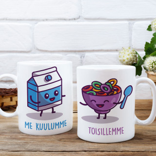 Mukisetti pariskunnille "Aamiais pariskunta" Mukisetti pariskunnille "Aamiais pariskunta"