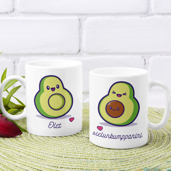 Mukisetti pariskunnille  "Avokadot"