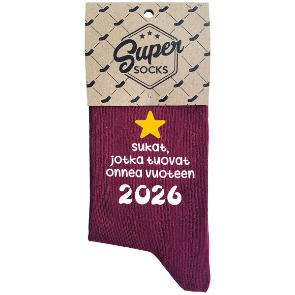 Naisten sukat "Sukat, jotka tuovat onnea vuoteen 2026" Naisten sukat "Sukat, jotka tuovat onnea vuoteen 2026"
