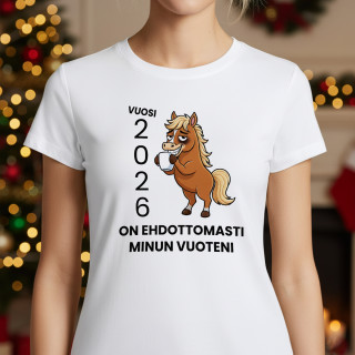 Naisten t-paita "2026 Minun vuoteni" Naisten t-paita "2026 Minun vuoteni"