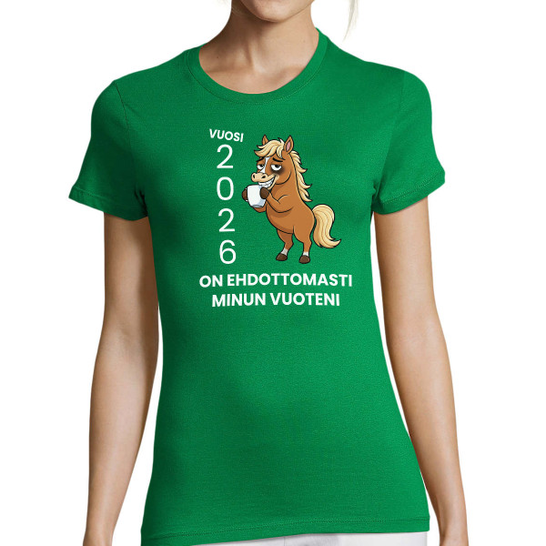 Naisten t-paita "2026 Minun vuoteni"