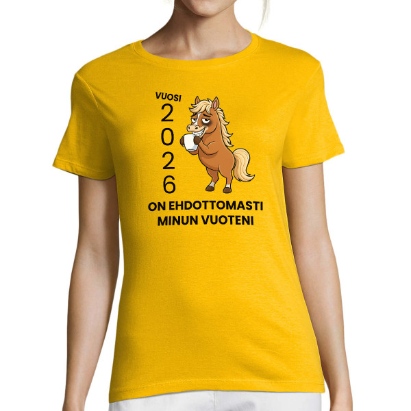 Naisten t-paita "2026 Minun vuoteni"