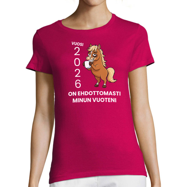 Naisten t-paita "2026 Minun vuoteni"