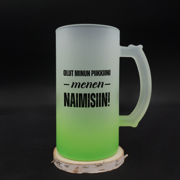 Olutmuki "Olen menossa naimisiin"