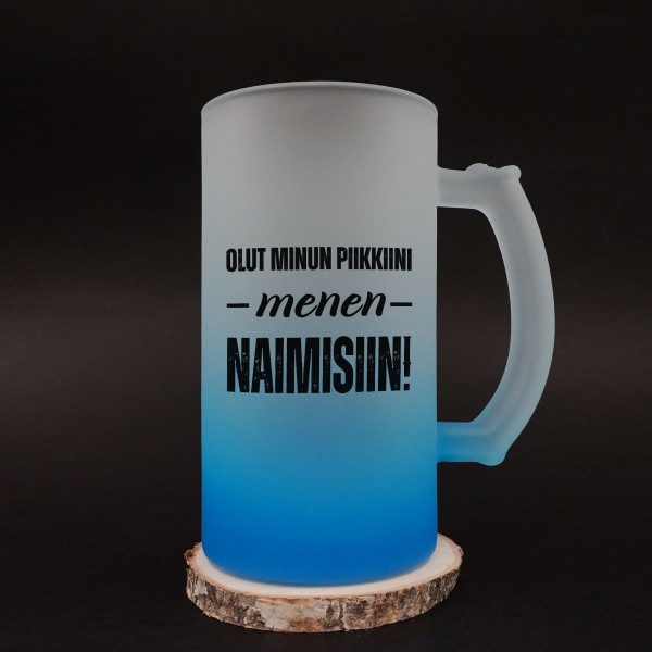Olutmuki "Olen menossa naimisiin"