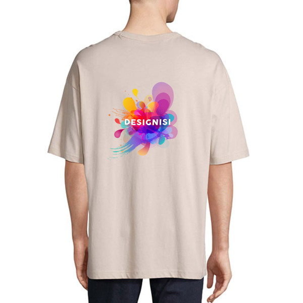 Oversized UNISEX-t-paita omalla designillasi Oversized UNISEX-t-paita omalla designillasi