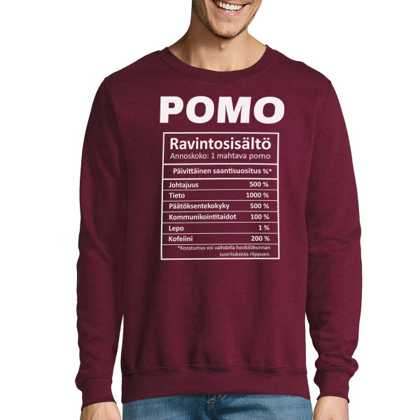 Paita "Pomon koostumus" (ilman huppua)