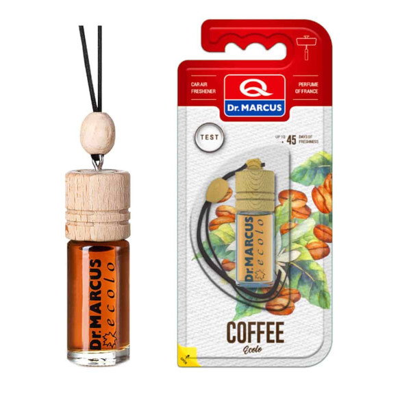Riippuva ilmanraikastaja "Dr. Marcus, Coffee"