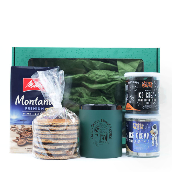 Premium lahjasetti "Lämpöä täällä"