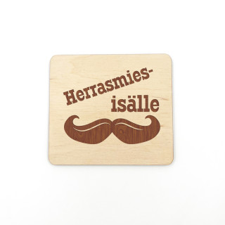 Puinen magneetti "Herrasmies-isälle"