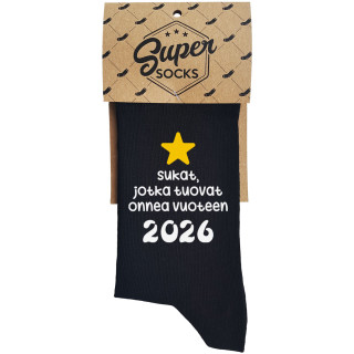Sukat "Sukat, jotka tuovat onnea vuoteen 2026"