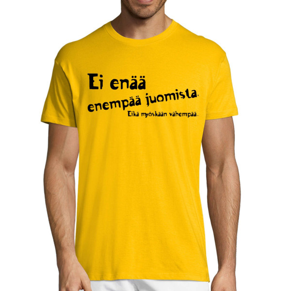 T-paita "Ei enää juomista"
