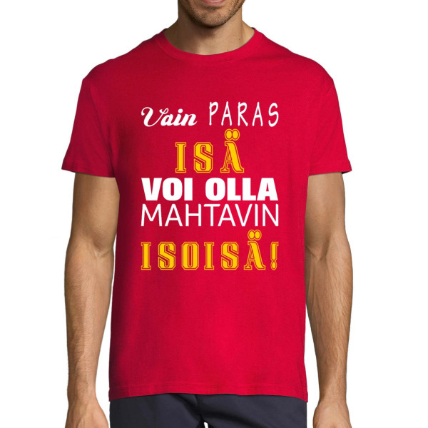 T-paita "Hyvä isä - loistava isoisä"